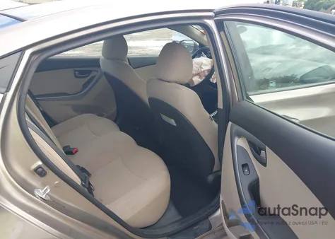 2014 Hyundai Elantra Se из США, поврежденный, VIN 5NPDH4AEXEH523631